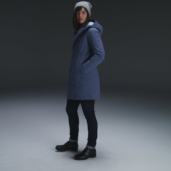 Arc'teryx Gore-tex Waterproof Durant Women's Coat - Medium, Navy - Picture 2 of 6